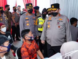 Tinjau Pos Pam, Polri Paparkan Upaya Wujudkan Mudik Aman dan Sehat