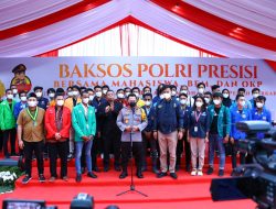 Bagikan Baksos Bareng Mahasiswa dan Pemuda, Kapolri: Teruslah Berkontribusi Terbaik untuk Bangsa