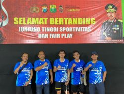 Polres Bulukumba Kirim Lima Pasang Atlet Badminton di Kapolda Sulsel Cup 2022