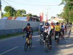 Tingkatkan Imun, Kapolres Bulukumba Gowes bersama Personel Dan Pengurus ISSI