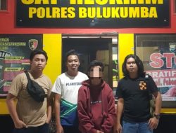 Terduga Pelaku Penganiayaan Menyerahkan Diri Di Polres Bulukumba