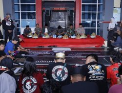 Kapolres Bulukumba Ikuti Gelar Doa Bersama Atas Tragedi Di Kanjuruha