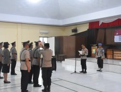 Kapolres Pimpin Upacara Sertijab Perwira Polres Bulukumba.