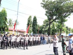 Kapolres Bulukumba Pimpin Apel Gabungan Kesiapan Pengamanan Porprov