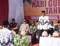 Kapolres Bulukumba Hadiri Peringatan HUT ke 77 PGRI dan HGN 2022