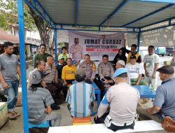 Polsek Ujung Bulu Bersama Warga Gelar Kegiatan Jum’at Curhat di Warkop