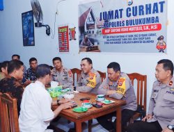 Jum’at Curhat Bersama Kapolres Dengan Warga Bulukumba