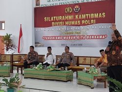 TIM Div Humas Polri Silaturahmi Kamtibmas Ke Pondok Pesantren Sultan Hasanuddin Gowa