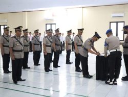 Kapolres Bulukumba Pimpin Upacara Sertijab Perwira Jajaran Polres Bulukumba