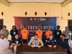 Polres Bulukumba Gelar Press Release Pengungkapan Curanmor