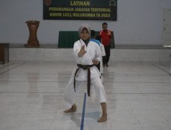 Latihan Karate INKAI Di Makodim 1411/Bulukumba