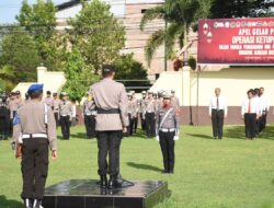 Polres Bulukumba Laksanakan Apel Gelar Pasukan Operasi Ketupat 2023