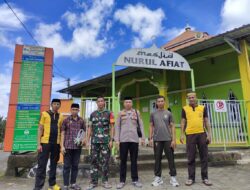 Sinergi TNI Dan Polri Melalui Sholat Jum’at Berjamaah Di Masjid.