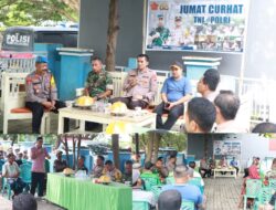 Jum’at Curhat, Warga Apresiasi Kinerja Babinsa Dan Bhabinkamtibmas