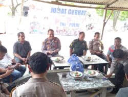 Polsek Ujung Bulu Gelar Jum’at Curhat Bersama Masyarakat Nelayan