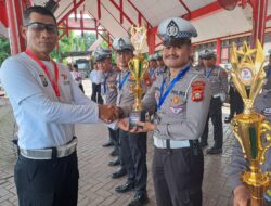 Personel Sat Lantas Polres Bulukumba Raih Juara Pertama Safety Driving