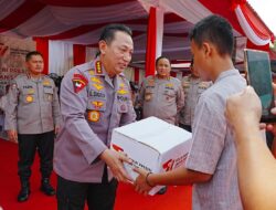 Gelar Baksos dalam Rangka Hari Bhayangkara ke-77, Kapolri Ingin Polri Selalu Bersama Masyarakat