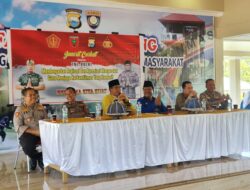 Jumat Curhat Dirnarkoba Polda Sulsel di Permandian sileo Gowa