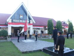 Sambung HUT RI Ke -78, Polres Bulukumba Gelar Upacara Bendera