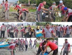 Polres Bulukumba Peduli Lingkungan Pantai Merpati