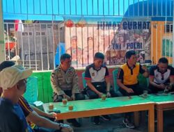 Polsek Ujung Bulu Gelar Jumat Curhat Di Warkop
