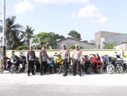 Satlantas Polres Bulukumba Amankan Puluhan Motor Balap Liar