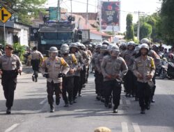 Pastikan Pemilu Berjalan Kondusif, Polres Bulukumba Gelar Simulasi Sispamkota
