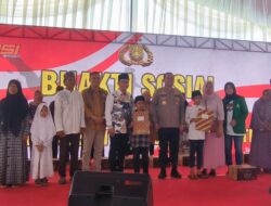 Wujudkan Pemilu Damai, Kaops Nusantara Cooling System Tebar 1.500 Paket Sembako di Tasikmalaya