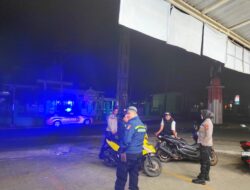 Cegah Aksi Kejahatan Malam, Polsek Bontotiro Polres Bulukumba Rutin Laksanakan Patroli