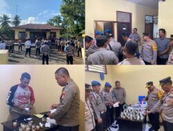 Kapolres Bulukumba Sidak Polsek Jajaran, Cek Urine Anggotanya