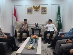Dikunjungi Kaops NCS, Gus Yahya Nilai Polri Berhasil Jaga Ketentraman Jelang Pemilu