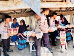 Polisi Peduli, Kapolsek Ujung Loe Salurkan Bantuan Ke Warga Kurang Mampu