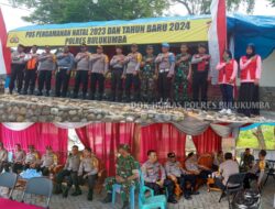 Kapolres Bulukumba Kunjungi Pos Pengamanan Di Bira, Cek Kesiapan Personel