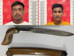 Dua Terduga Pelaku Penganiayaan Dengan Badik Di Bulukumba Dibekuk Polisi.