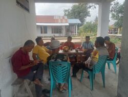 Ciptakan Pemilu Aman dan Damai,Bhabinkamtibmas Himbau Warga Binaanya