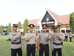 Berkah Awal Tahun, 3 Personel Polsek Ujung Loe Naik Pangkat, 2 Lulus Perwira