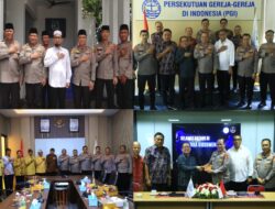 Wujudkan Pemilu Damai, Kaops NCS Polri Kunjungi Tiga Tokoh Lintas Agama