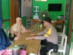 Bhabinkamtibmas Desa Taccorong Ajak Warganya Ciptakan Pemilu Damai