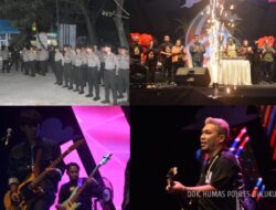 Ratusan Polisi Amankan Konser Armada Band, HUT Ke 64 Kab. Bulukumba