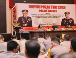 Kapolda Sulsel Pimpin Rapim Polri Tahun 2024 Polda Sulsel