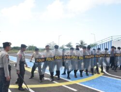 Siap Amankan Pilkada, Polres Bulukumba Gelar Latihan Dalmas