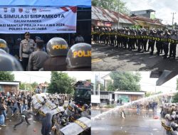 Unras Dikantor KPU Bulukumba Ricuh, Tindakan Tegas Polisi Bubarkan Massa