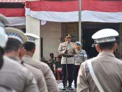 Kapolres Bulukumba Pimpin Apel Gelar Pasukan Kesiapan Pengamanan Pilkada 2024