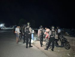 Patroli Malam Sat Samapta Polres Bulukumba Upaya Ciptakan Kamtibmas Yang Aman.