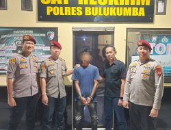 Gerak Cepat Polres Bulukumba Amankan Terduga Pelaku Penikaman