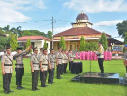 Pimpin Sertijab Perwira, Kapolres: Mari Sukseskan Tahapan Pilkada dan Amankan Nataru