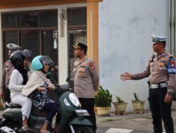 Kapolres Bulukumba Cek Anggota Pengaturan Arus Lalulintas