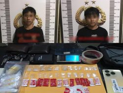 Polisi Tangkap 2 Pria, 37 Saset Sabu Siap Edar Berhasil Diamankan