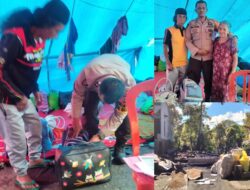 Rumah Warga Binaanya Kebakaran, Aipda Mulyadi Fahri Sumbangkan Pakaian Layak Pakai