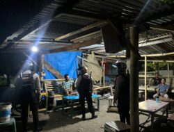 Ajak Tingkatkan Kamtibmas, Tim Patmor Sambangi Warga Ronda Malam